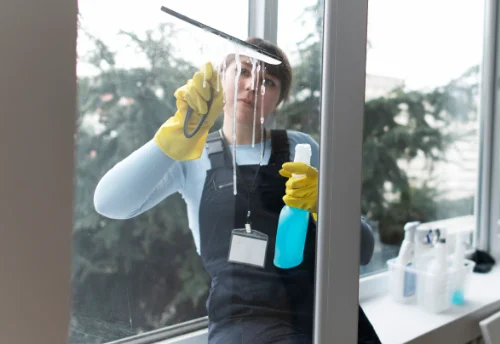 Nettoyage de vitres intérieures et extérieures à Commensacq